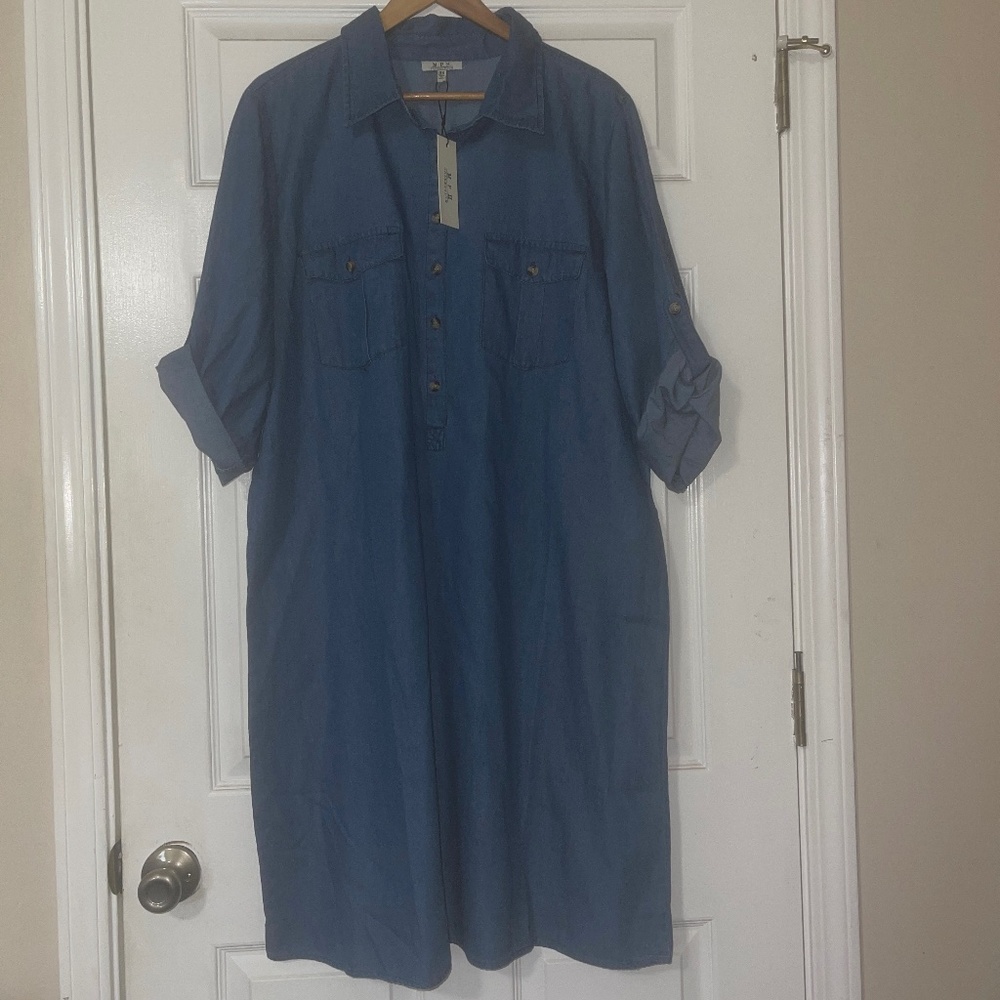 Chambray Jean Dress
